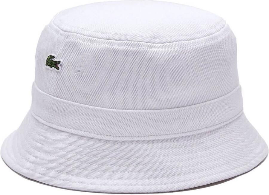 Lacoste Modieuze Unisex Vissershoed Rk2056 White Unisex