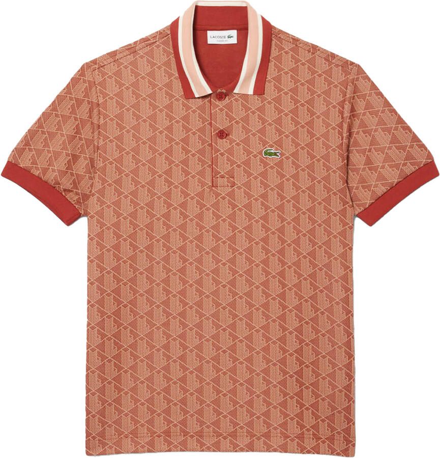 Lacoste Klassieke Herziene Groene T-shirts en Polos Green Heren