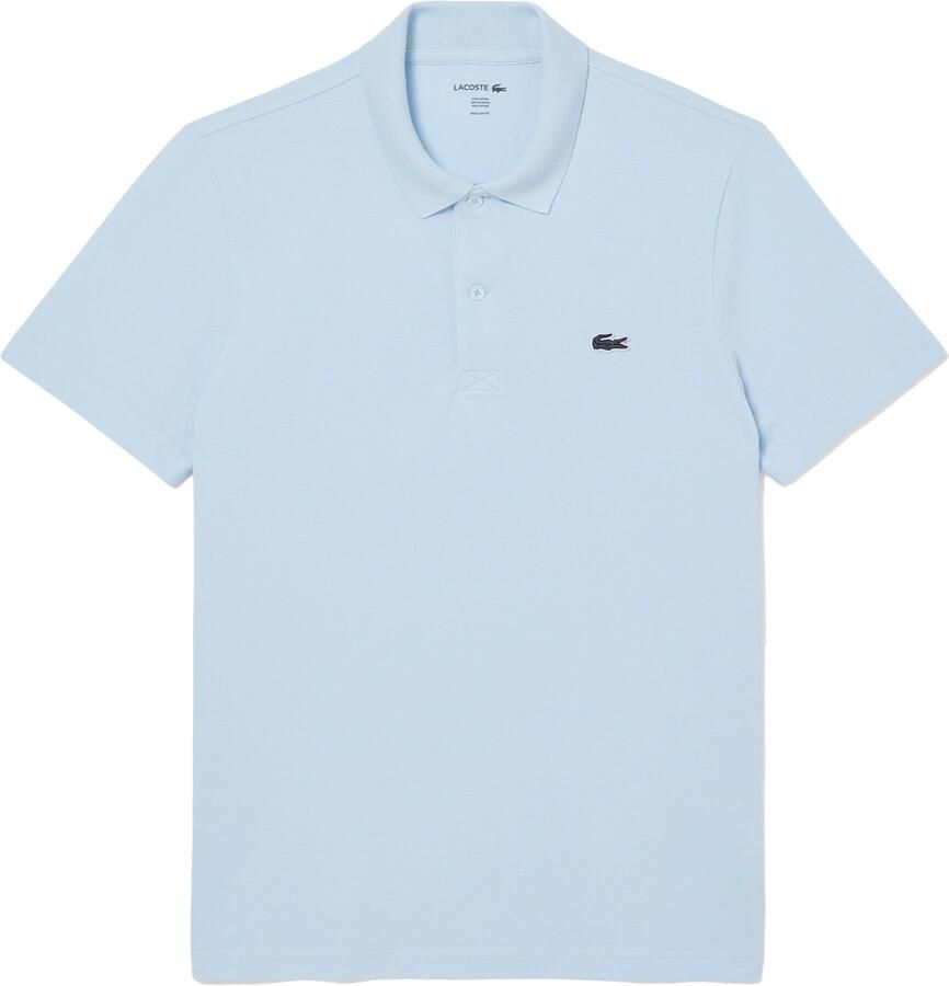 Lacoste Polo Shirt Korte Mouw Poloshirt van katoenmix met normale pasvorm