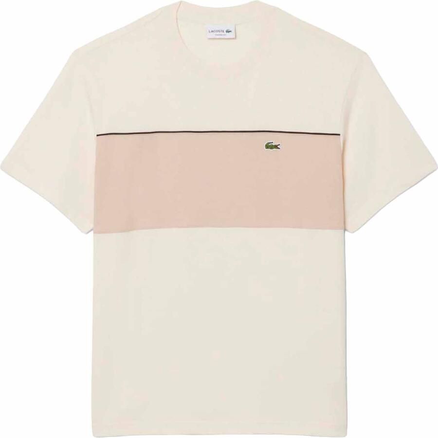 Lacoste regular fit T-shirt van puur katoen