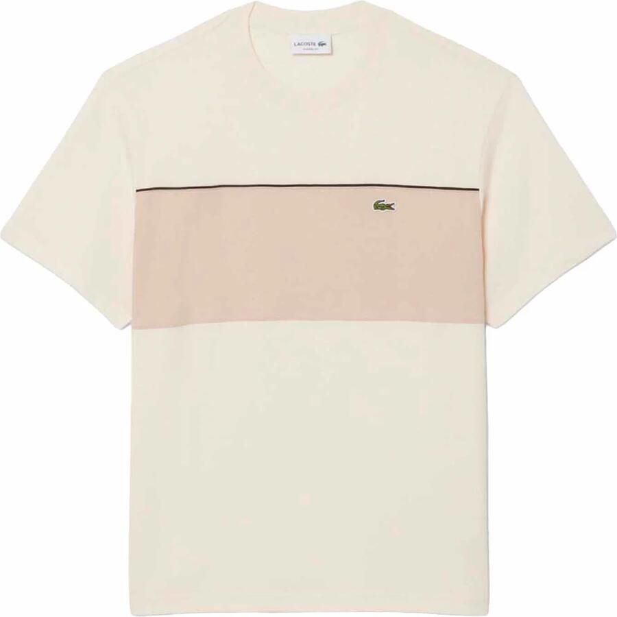 Lacoste regular fit T-shirt van puur katoen