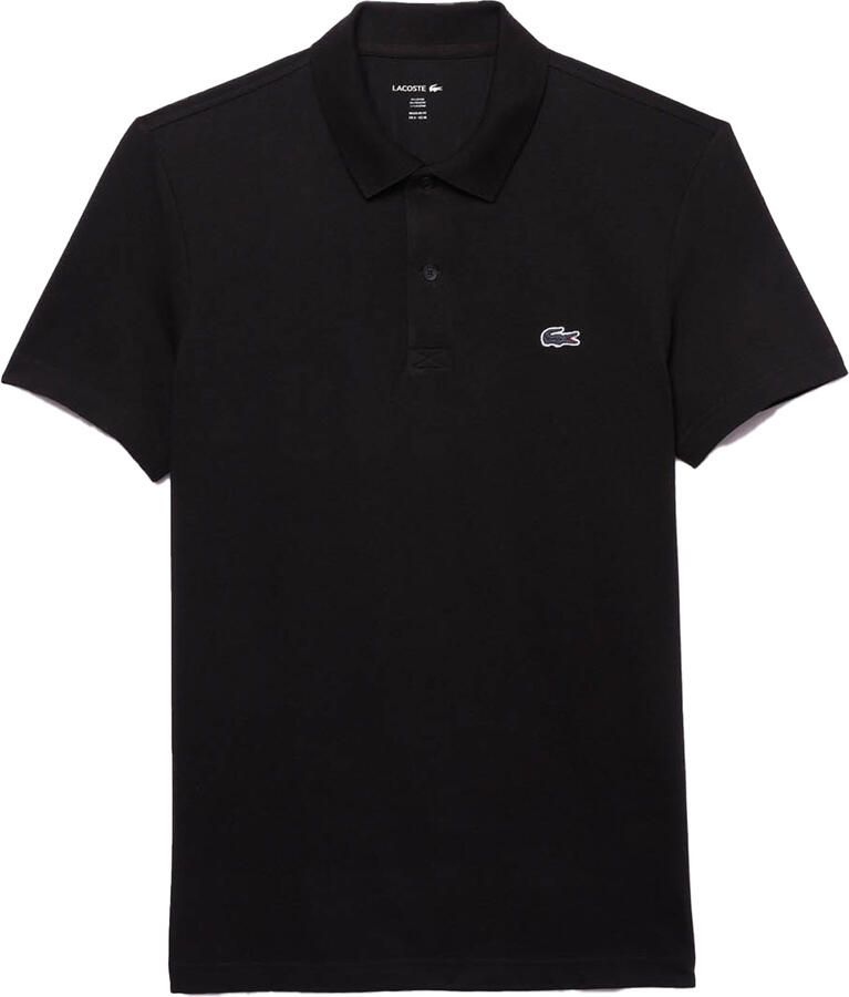 Lacoste Polo Shirt Korte Mouw Poloshirt van katoenmix met normale pasvorm