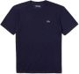 Lacoste Moderne Blauwe Ronde Hals T-shirt Blue Heren - Thumbnail 3