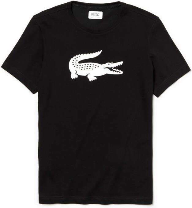 Lacoste Regular Fit T-shirt Zwart Black Heren