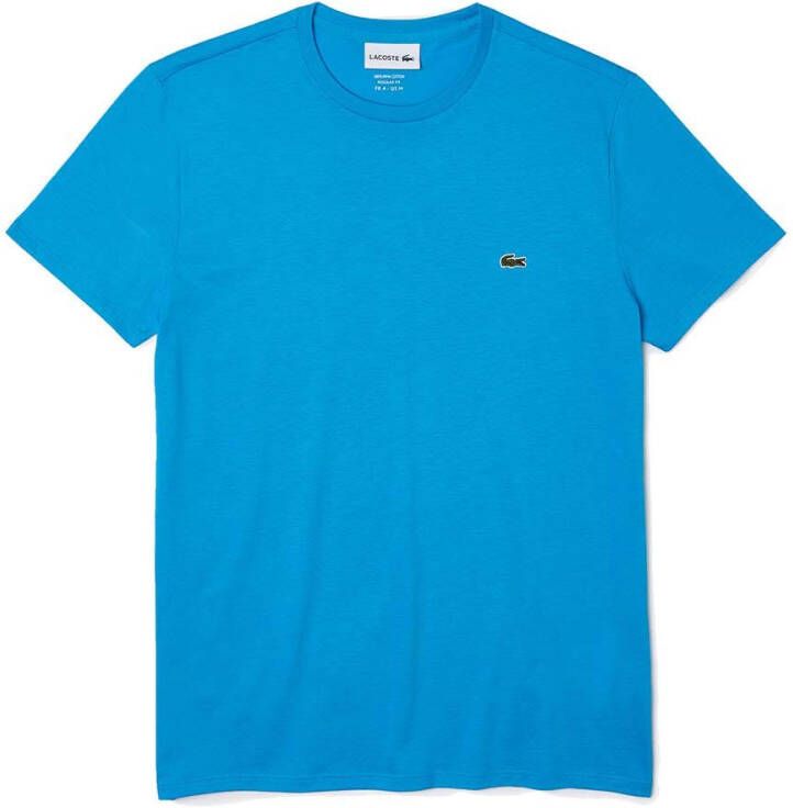 Lacoste Heldere Blauwe T-shirts en Polos Blue Heren