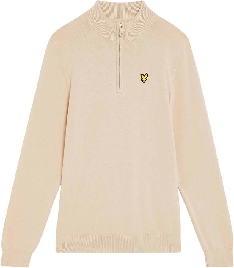 LYLE & SCOTT Jongens Truien & Vesten 1 4 Zip Jumper Creme