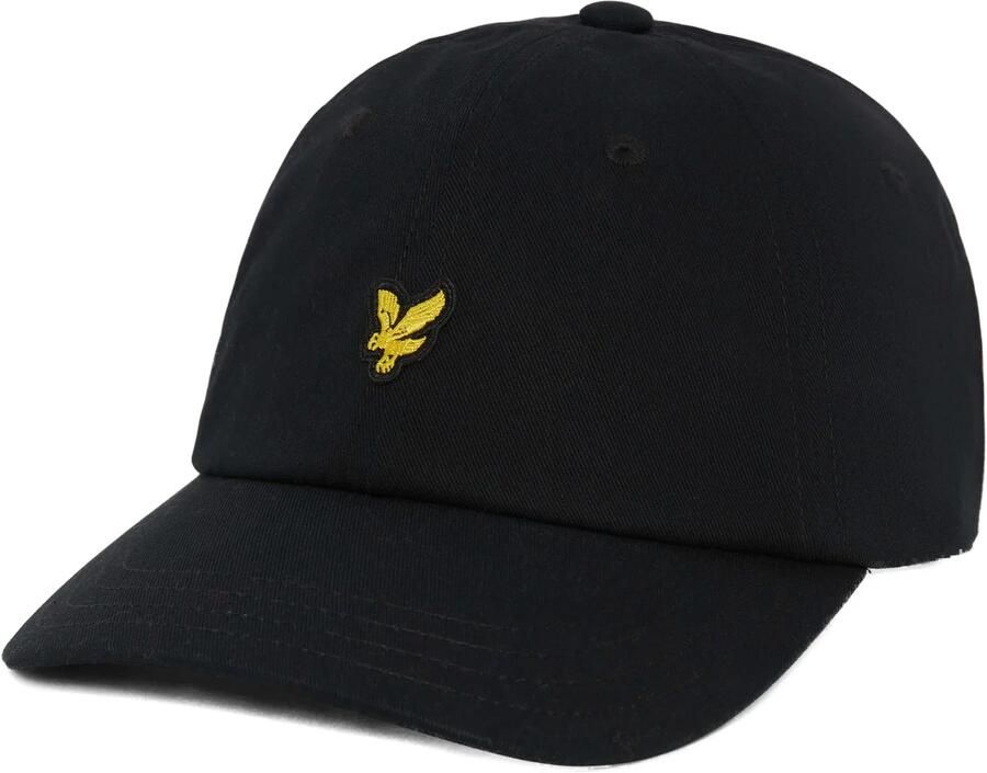 Lyle & Scott pet met logo zwart