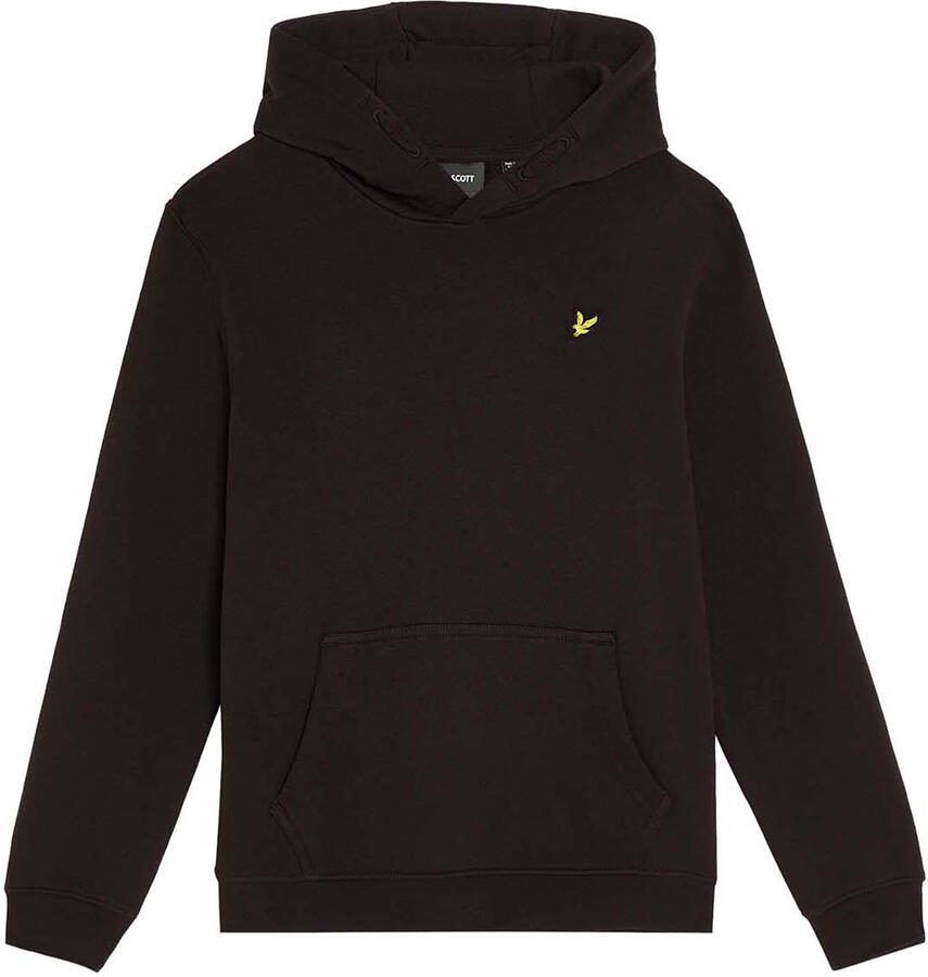 LYLE & SCOTT Jongens Truien & Vesten Brush Back Pullover Hoodie Zwart - Foto 3