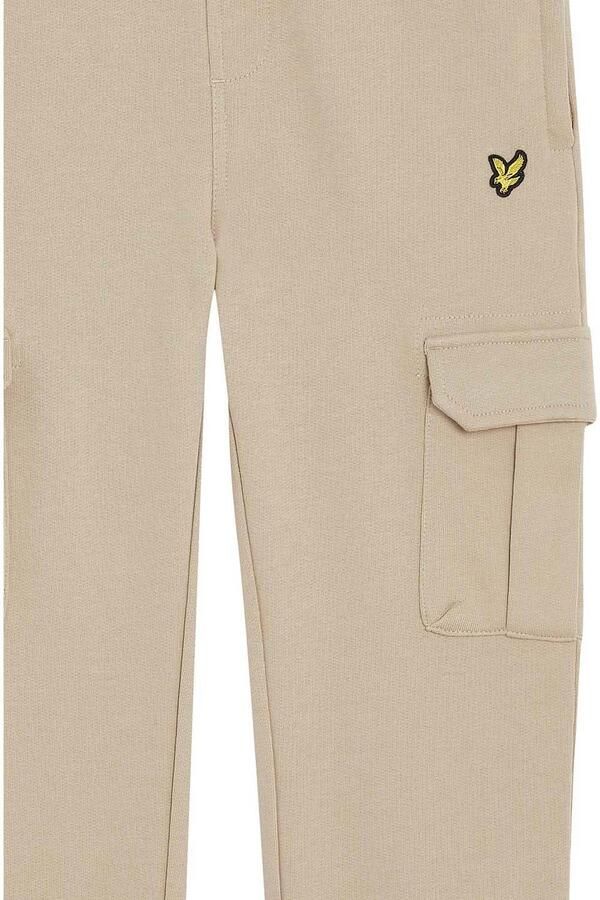 LYLE & SCOTT Jongens Broeken Cargo Sweatpant Zand - Foto 3