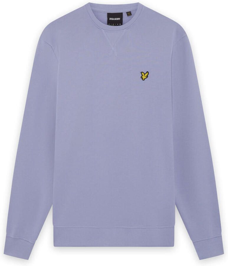 Lyle & Scott Sweater Lyle & Scott Lyle Scott Sweat Crewneck Opal Blauw - Foto 5