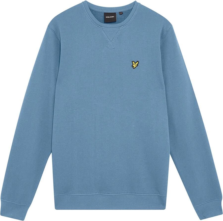 LYLE & SCOTT Heren Truien & Vesten Crew Neck Sweatshirt Blauw - Foto 8