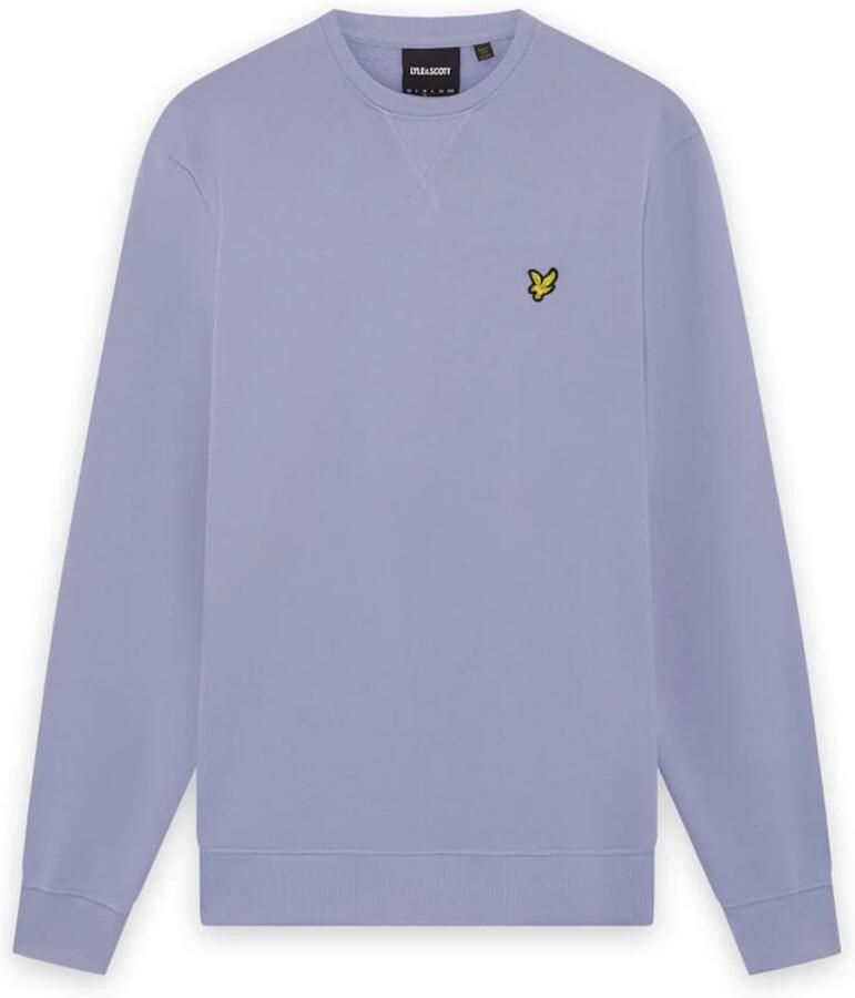 Lyle & Scott Sweater Lyle & Scott Lyle Scott Sweat Crewneck Opal Blauw - Foto 5