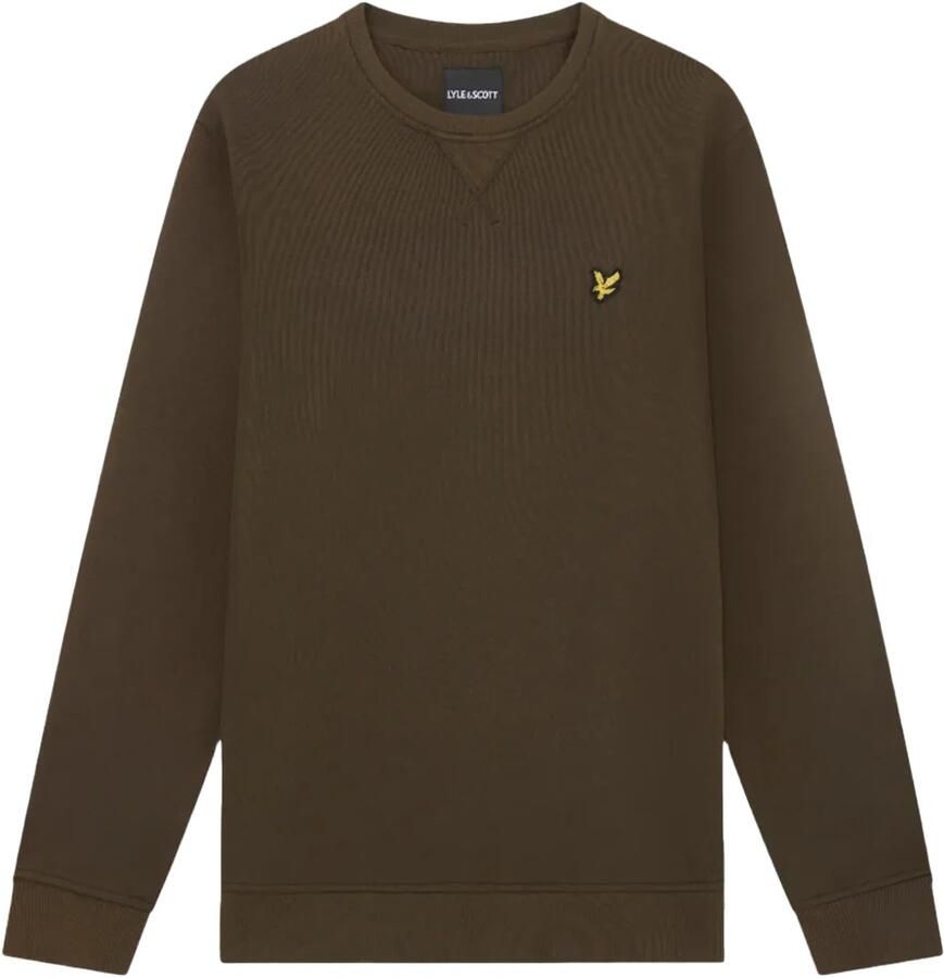 Lyle & Scott Olijfgroene Trui Klassieke en tijdloze stijl Green Heren - Foto 6