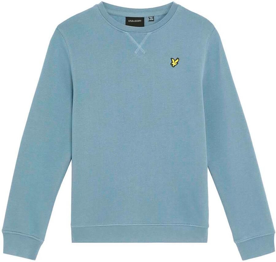 LYLE & SCOTT Jongens Truien & Vesten Crew Neck Sweatshirt Boys Blauw - Foto 4