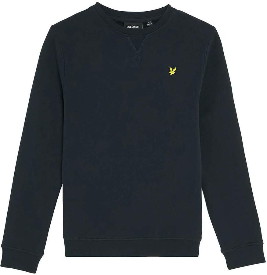 LYLE & SCOTT Jongens Truien & Vesten Brush Back Crew Neck Sweatshirt Donkerblauw - Foto 4