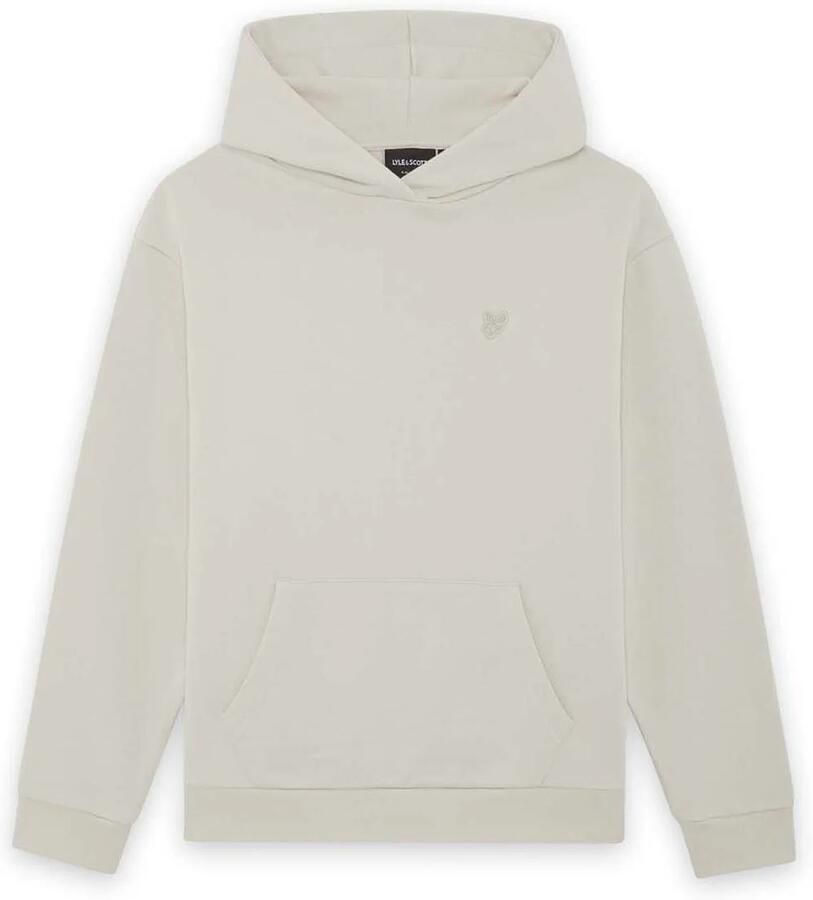 LYLE & SCOTT Jongens Truien & Vesten Heavy Weight Drop Shoulder Hoodie Beige - Foto 5