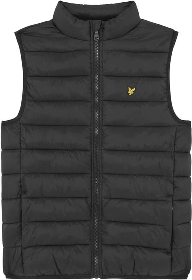 LYLE & SCOTT Jassen Padded Gilet Zwart - Foto 3