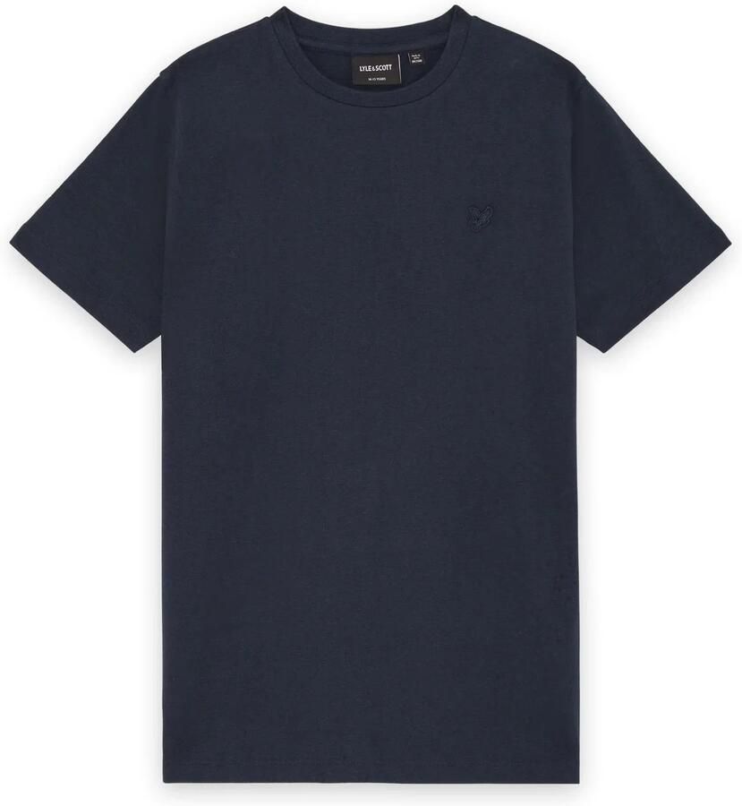 LYLE & SCOTT Polo's & T-shirts Linen Polo Shirt Donkerblauw - Foto 3