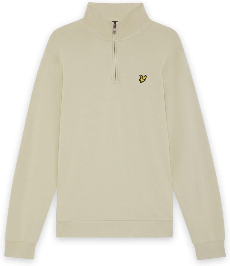 LYLE & SCOTT Heren Truien & Vesten Loopback Quarter Zip Sweat Zand - Foto 8
