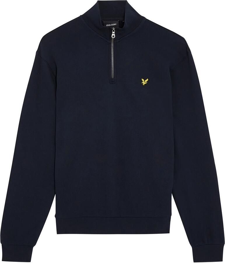 Lyle & Scott Sweater Lyle & Scott ML2022V LOOPBACK QUARTER ZIP SWEAT-Z271 DARK NAVY - Foto 7