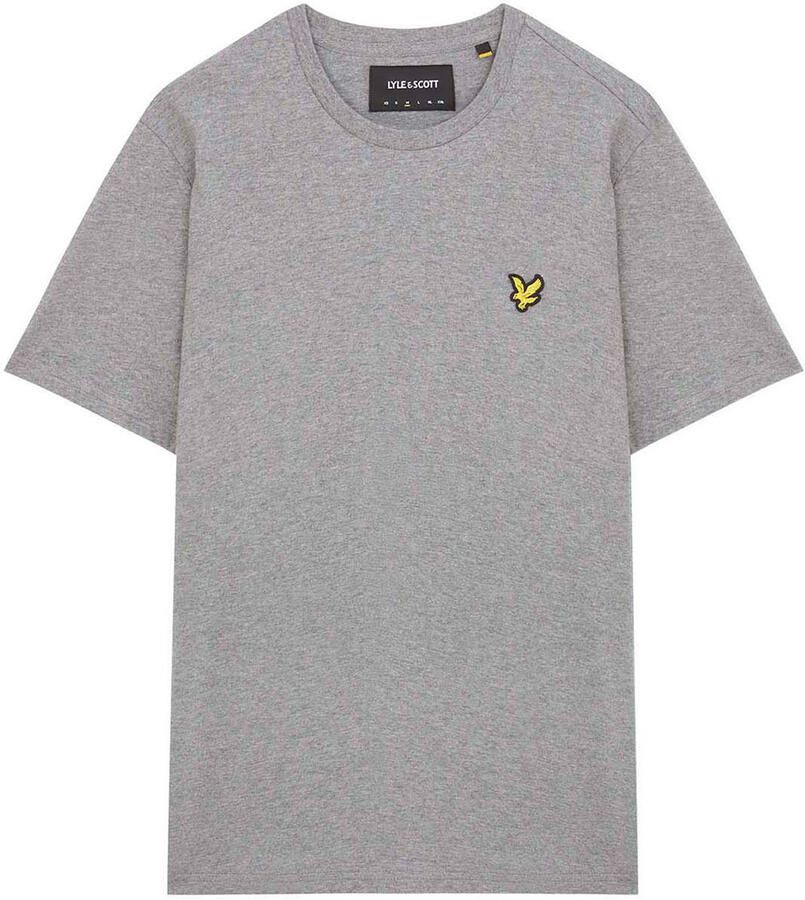Lyle & Scott T-shirt Korte Mouw Lyle & Scott Effen T-shirt van biologisch katoen
