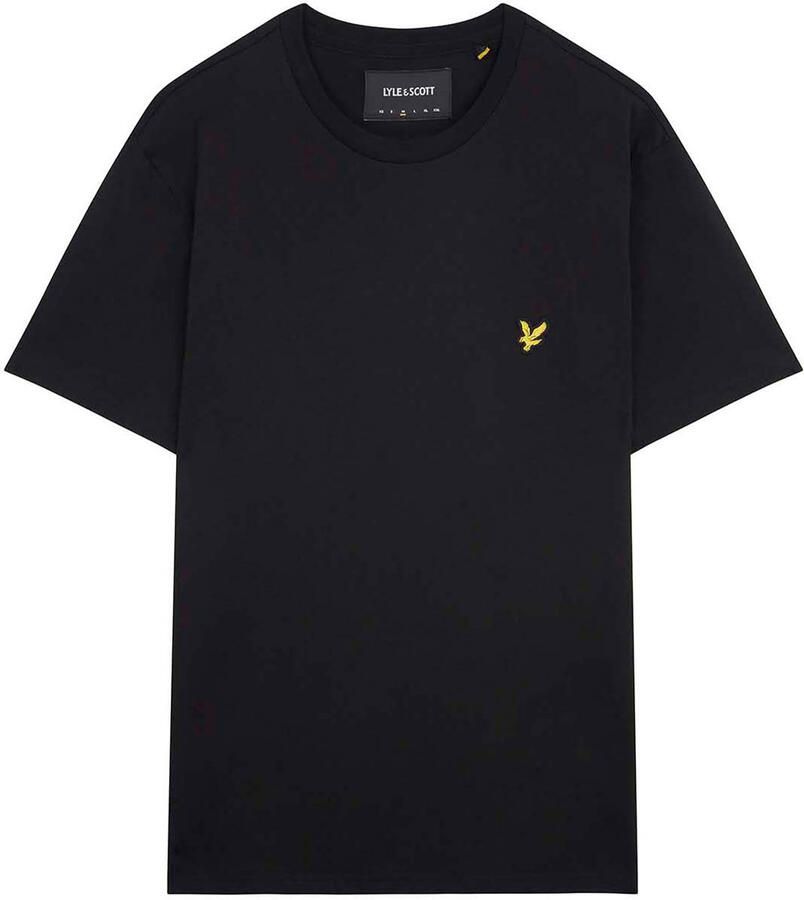 Lyle & Scott Zwarte Logo Adelaar T-shirt Lente Collectie Black Heren - Foto 6