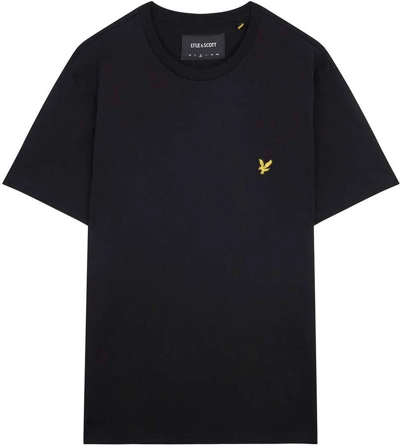 Lyle & Scott Zwarte Logo Adelaar T-shirt Lente Collectie Black Heren - Foto 6
