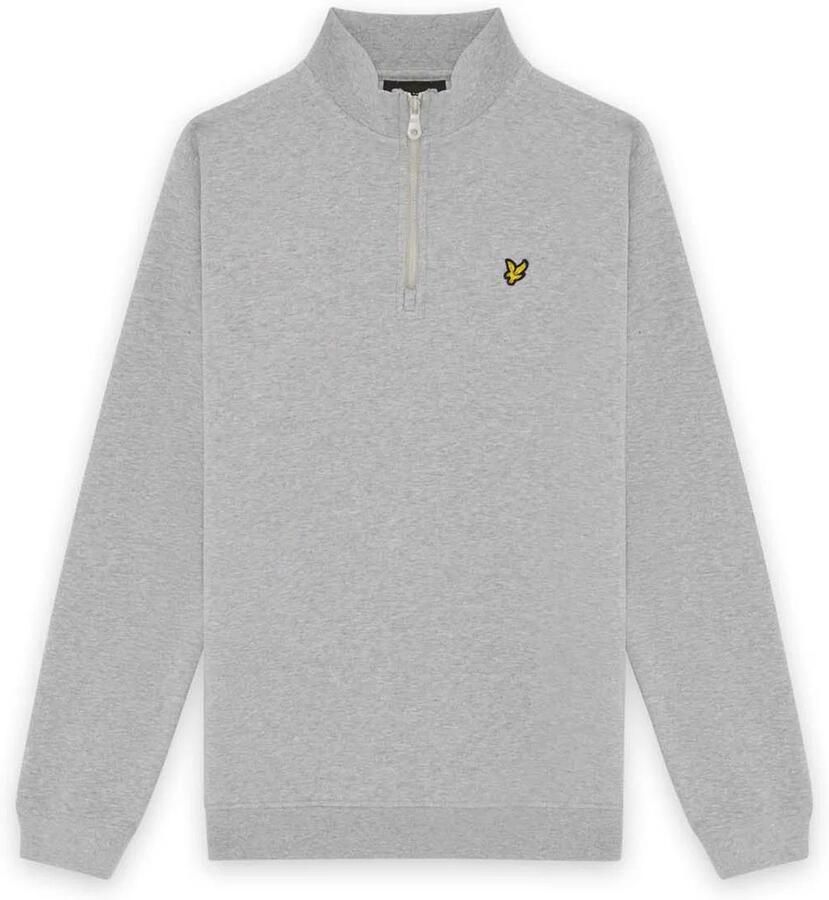LYLE & SCOTT Jongens Truien & Vesten Quarter Zip Pullover Lichtgrijs - Foto 3