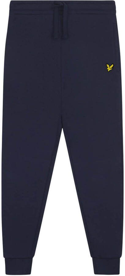 Lyle & Scott joggingbroek navy Blauw Jongens Katoen Effen 128 134 - Foto 5