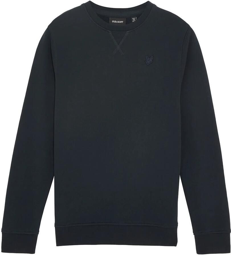 LYLE & SCOTT Truien & Vesten Tonal Crew Neck Sweatshirt Donkerblauw