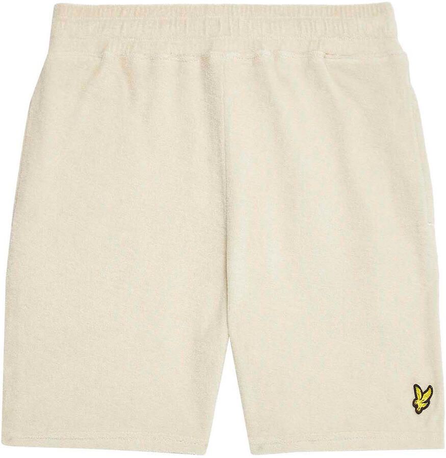 LYLE & SCOTT Jongens Broeken Towelling Short Creme