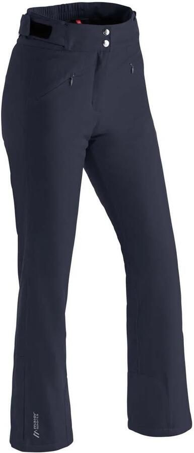 Maier Sports Skibroek Allissia slim Dames sneeuwbroek wind- en waterdicht 2 ritszakken slim fit