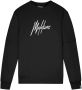 Malelions sweater met logo black - Thumbnail 2