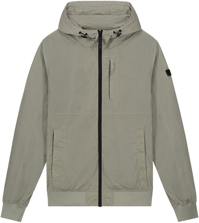 Malelions jas met logo dry sage