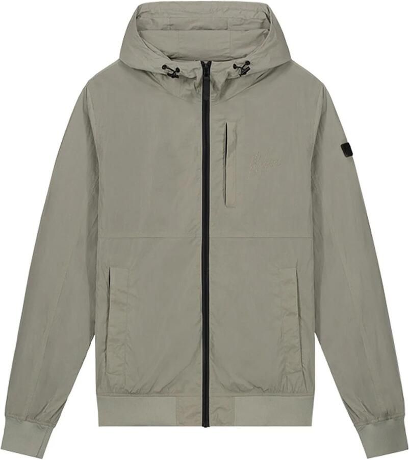 Malelions jas met logo dry sage