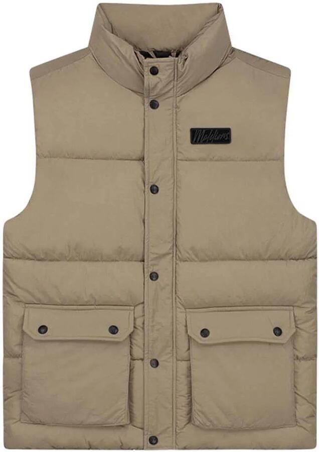 Malelions Crinkle Padded Bodywarmer Heren