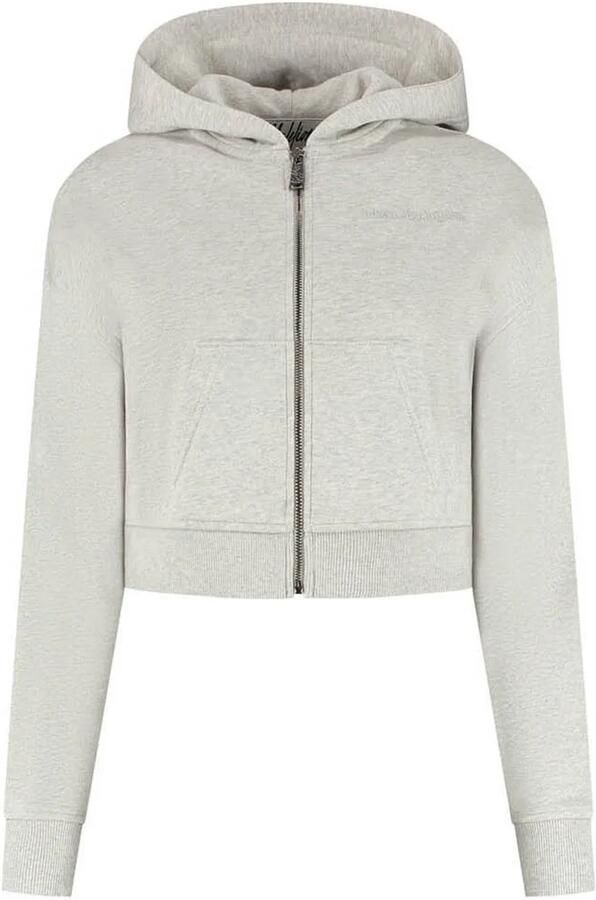 Malelions Cropped Zip Hoodie