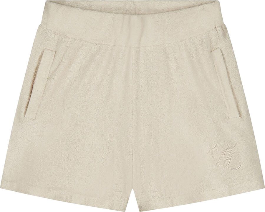 Malelions Emblem Bouclé Shorts