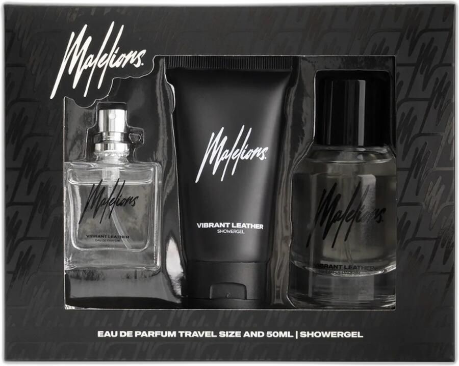 Malelions Men Vibrant Leather Gift Set