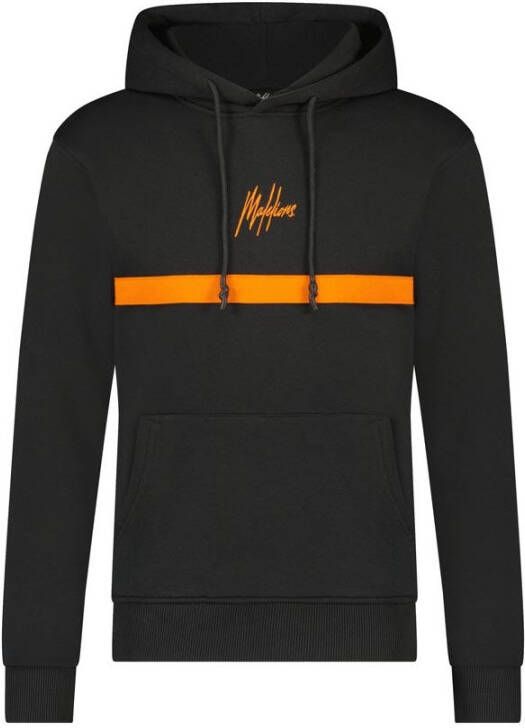 Malelions hoodie Tonny met logo antra orange