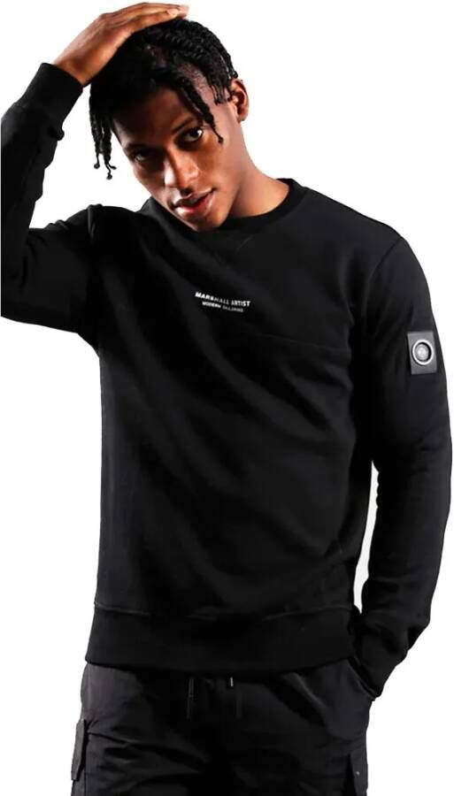 Marshall Artist Zwarte Sweaters Black Heren
