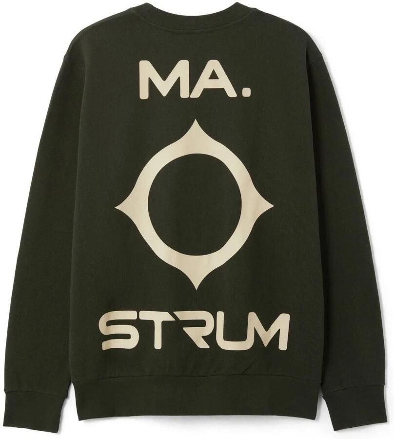 Ma.strum Logo Trui Groen mas4518 m306 Green Dames