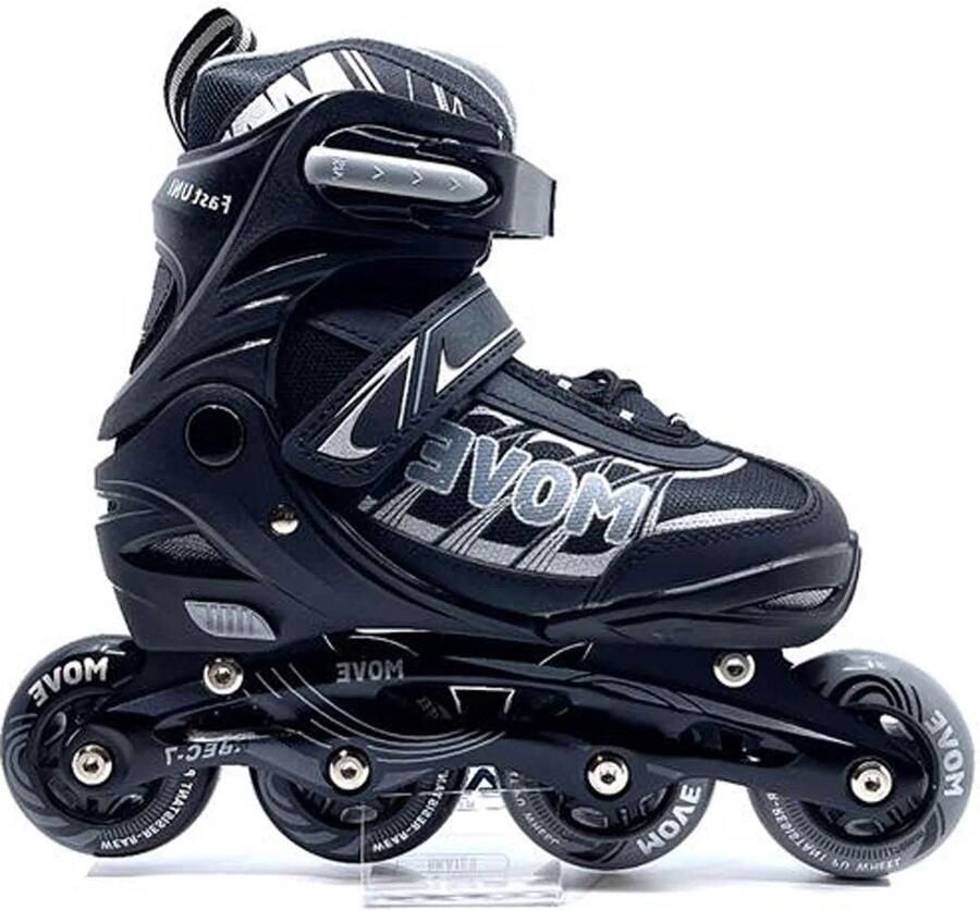 Move kinderskate Fast Uni maat S 30-33 Skates Zwart
