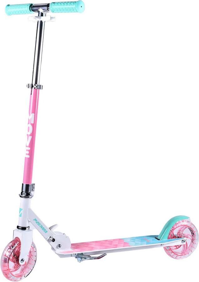 Move Scooter 145 LED Pastel Sky Step Roze | Step van