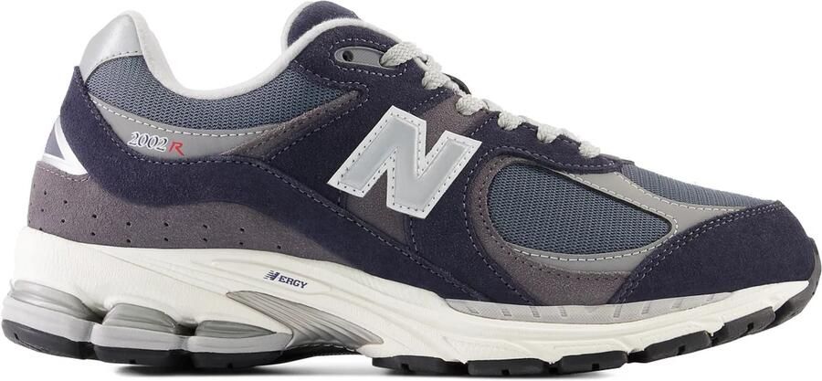 New Balance Suède Sneakers met Rubberen Zool Blue Heren