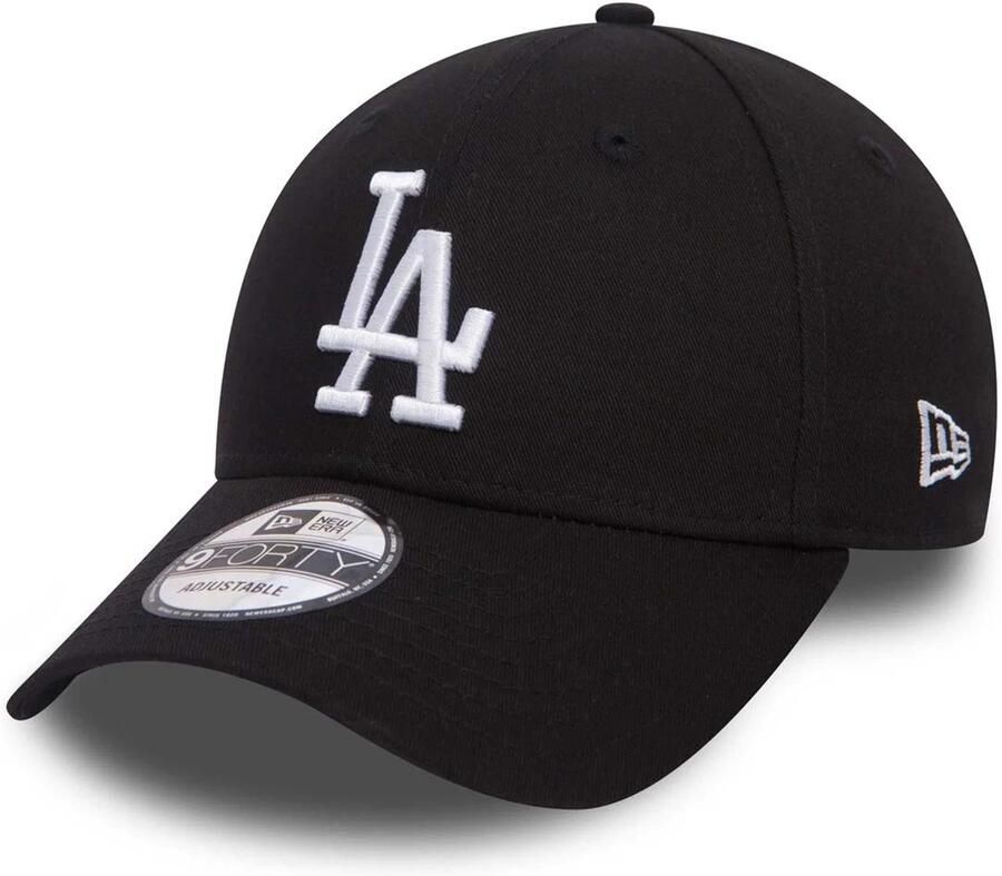 New era Baseball-Cap 9Forty League Essential MLB Los Angeles Dodgers Unisex Caps zwart Maat ONE SIZE Accessoires