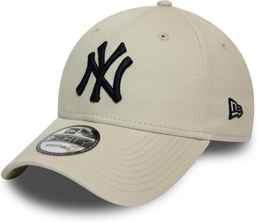 New era 9Forty MLB York Yankees Essential Unisex Caps beige Maat ONE SIZE Accessoires