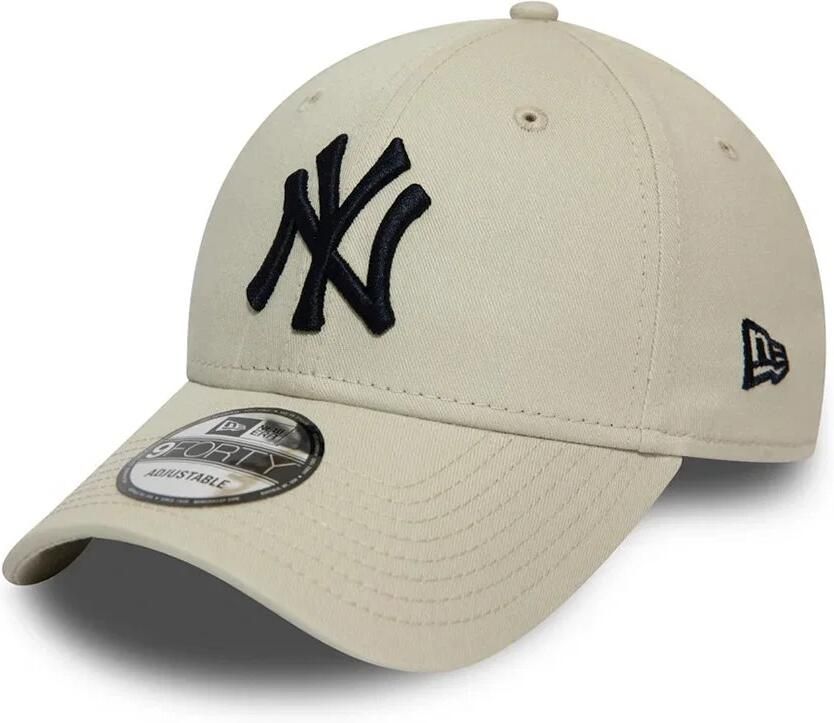 New era 9Forty MLB York Yankees Essential Unisex Caps beige Maat ONE SIZE Accessoires