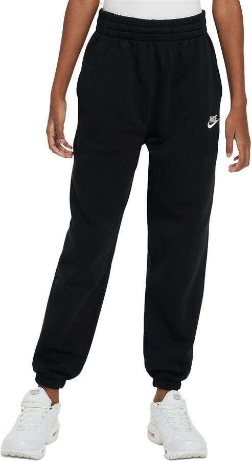 Nike Club Fleece ruimvallende kinderbroek Zwart - Foto 5