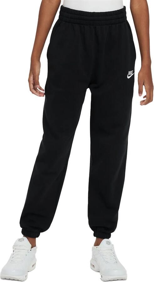 Nike Club Fleece ruimvallende kinderbroek Zwart - Foto 5